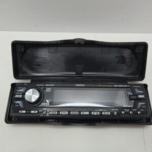 TESTED Clarion DXZ535 Detachable Face ONLY with Carrying Hard Plastic Case